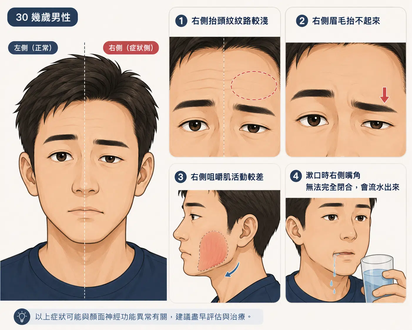 【劉盈盈醫師聊聊天】一邊眼睛閉不起來,醫師第一個想到的,不是針灸。 【劉盈盈醫師聊聊天】一邊眼睛閉不起來,醫師第一個想到的,不是針灸。